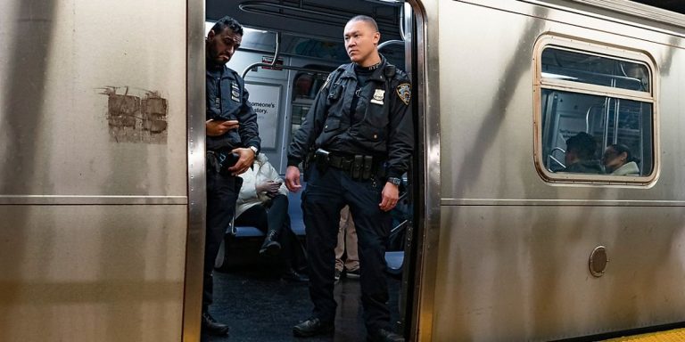 NYPD Officers Begin Nighttime Patrols on Subway Platforms and Trains for Enhanced Safety