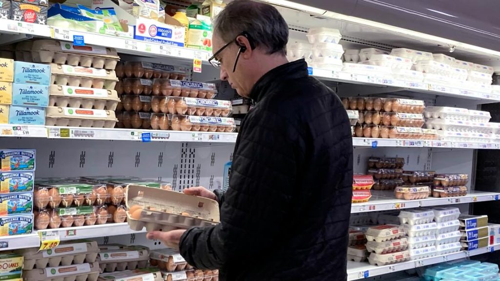 Egg Prices Soar as Inflation Cools in First Full Month of Trump Term