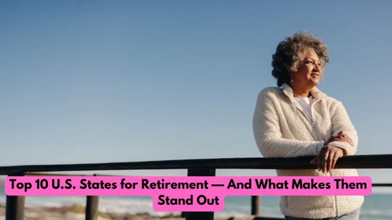 Top 10 U.S. States for Retirement — And What Makes Them Stand Out